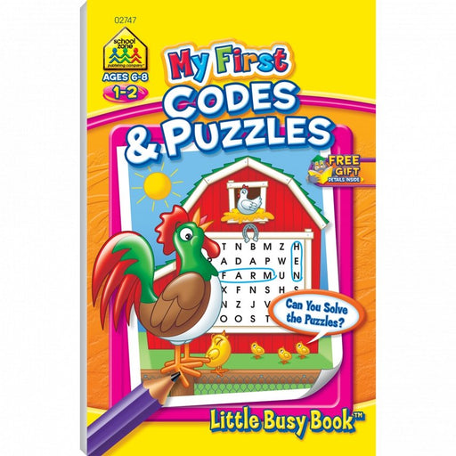 Little Busy Book - My First Codes & Puzzles Grades 1-2 Ages 6-8