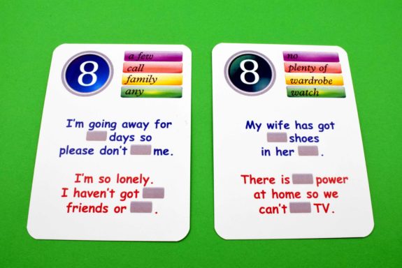 Creativo Fun Cards - Countable & Uncountable Nouns