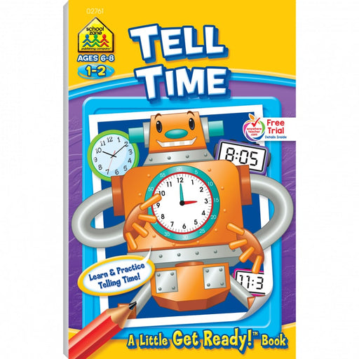Little Busy Book - Get Ready To Tell Time   Ages 6-8
