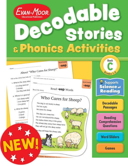 Decodable Stories & Phonics Activities      BOOK C     Grades 1-2