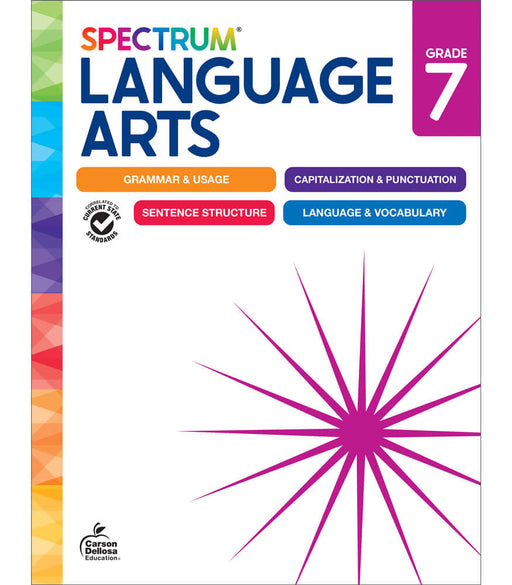 Spectrum Language Arts     Grade 7   (2024)