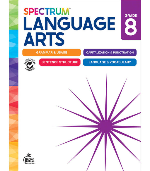 Spectrum Language Arts     Grade 8   (2024)