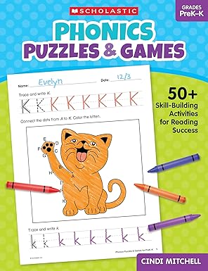 Phonics Puzzles & Games      (Grades PRE-K)