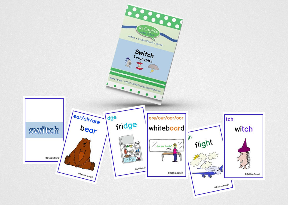 In English with Debbie - Game: Switch Trigraphs