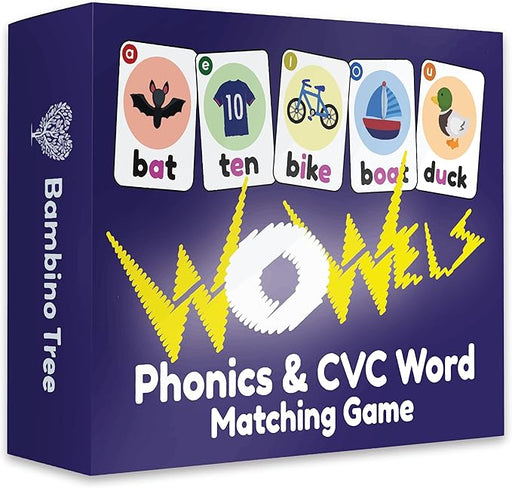 WOWELS - Phonics & CVC Word Game