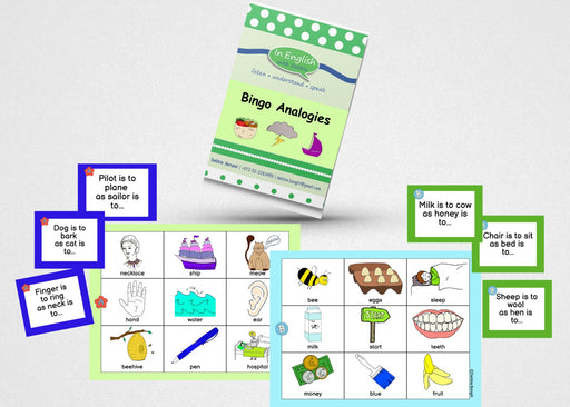 In English with Debbie - Bingo: Analogies