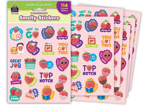 Stickers - Smelly Stickers: Strawberry    NEW!!
