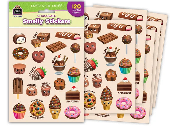 Stickers - Smelly Stickers: Chocolate      NEW!!