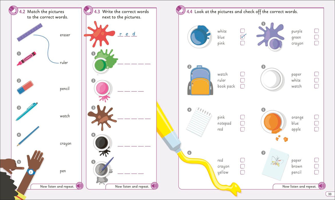 DKL English for Everyone - Junior Beginner's PB (Practice Book)