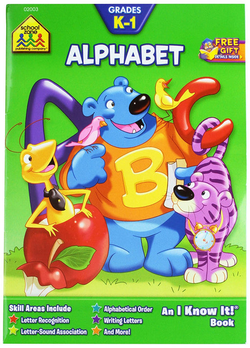 School Zone  - Alphabet      Grades K-1           COMING SOON!
