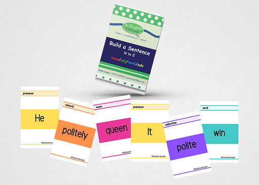 In English with Debbie - Game: Build a sentence N-Z