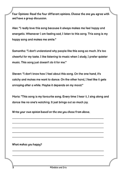 In English - Melodies of Learning
