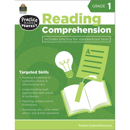 Practice Makes Perfect Reading Comprehension Grade 1 - NEW