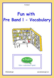 In English - Fun With Pre Band 1 - Vocabulary WB