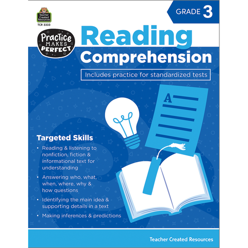 Practice Makes Perfect Reading Comprehension Grade 3 - NEW