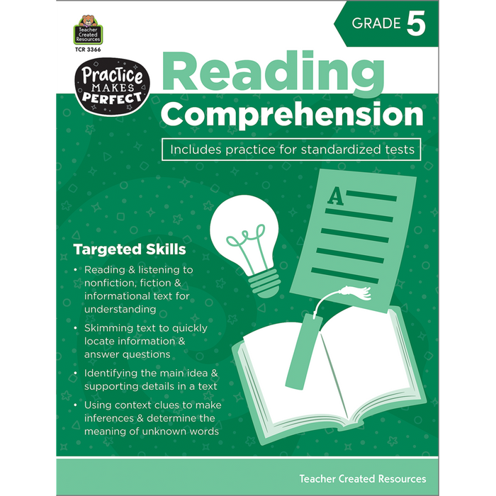 Practice Makes Perfect Reading Comprehension Grade 5 - NEW