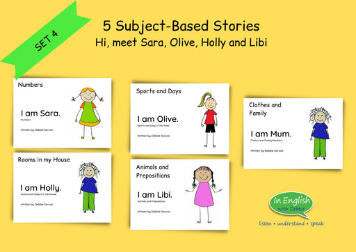 In English - Reading Books Set 4 (Vocabulary)    Phonics-Based Reading