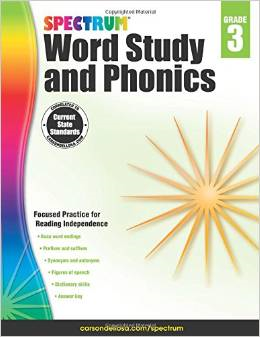 Spectrum Word Study and Phonics Grade 3 2015