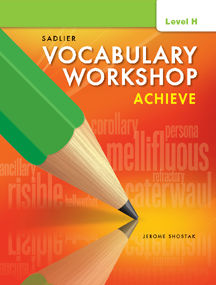 Vocabulary Workshop Achieve SE Level H  Grade 12+