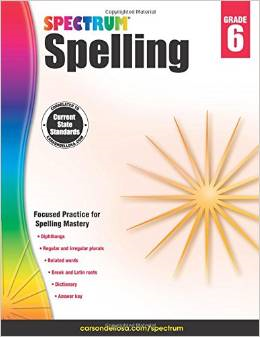 Spectrum Spelling Grade 6   (2015)