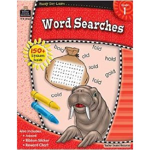 Ready-Set-Learn: Word Searches    Grade 1