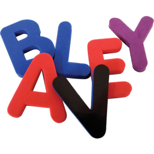 Magnetic Foam Letters - Large Uppercase