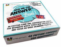 Creativo Fun Cards - Give Me The Answer Level 1