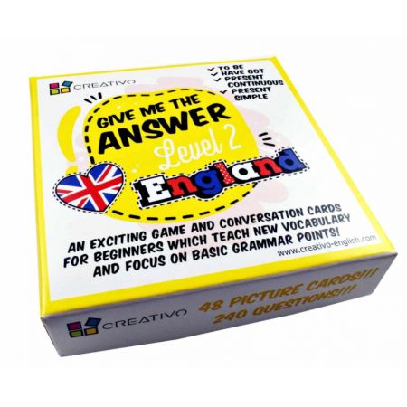 Creativo Fun Cards - Give Me The Answer Level 2: England