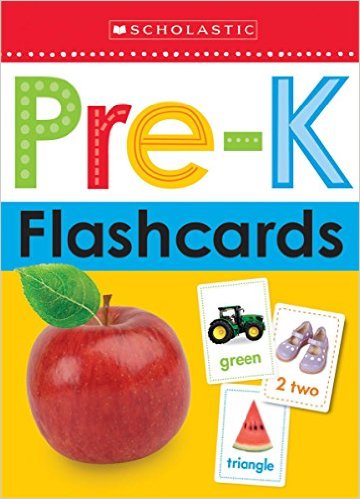 Scholastic Flash Cards - PRE K