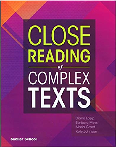 Sadlier Close Reading of Complex Texts SE 7