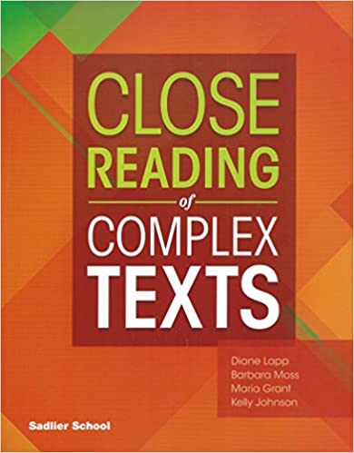 Sadlier Close Reading of Complex Texts SE   4
