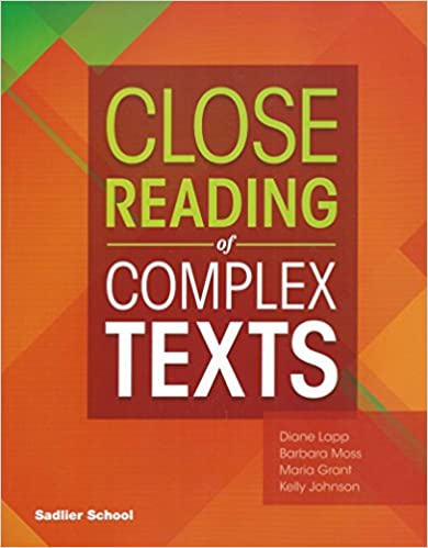 Sadlier Close Reading of Complex Texts SE     4