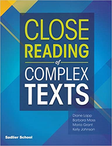 Sadlier Close Reading of Complex Texts SE       5