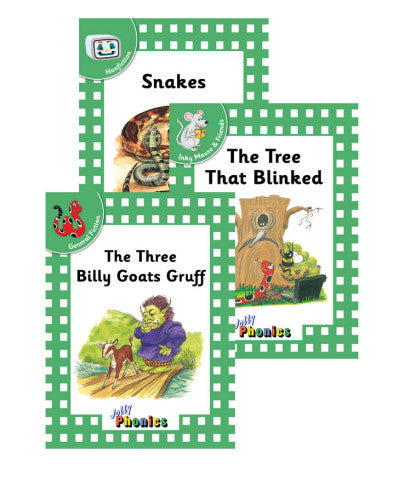 Jolly Phonics Readers, Complete Set Level 3 - Print   GREEN - WHILE STOCK LASTS!!
