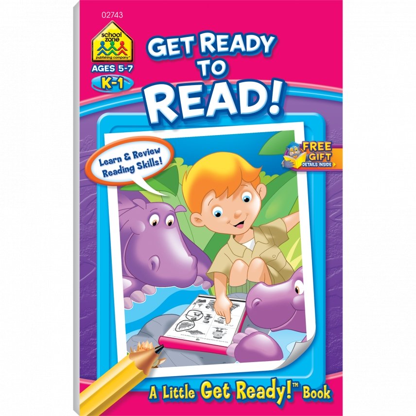 Little Busy Book - Get Ready to Read! K-1 Ages 5-7 — Wiz Kids