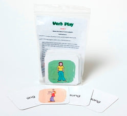 Flash Cards -  Verb Play 2