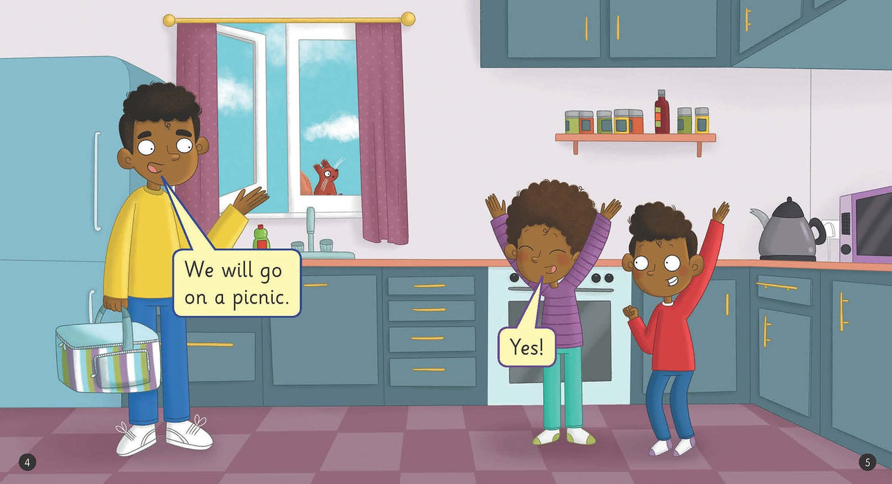 Scholastic Phonics Readers 3:   The Picnic