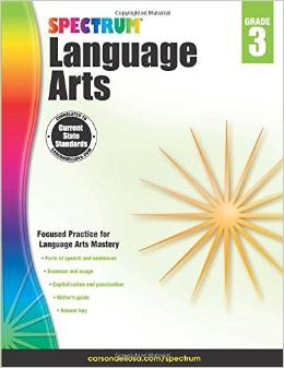 Spectrum Language Arts Grade 3 2015