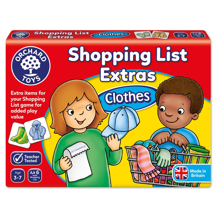 Orchard Toys - Shopping List Extras: Clothes