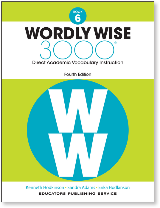 Wordly Wise 3000 4th ED   Grade 6 SE