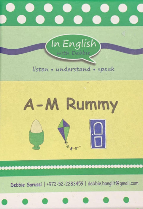In English with Debbie - A -M Rummy — Wiz Kids