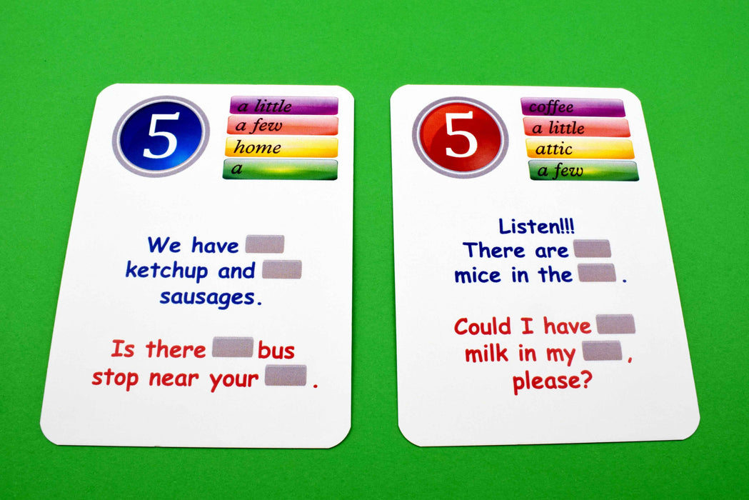 Creativo Fun Cards - Countable & Uncountable Nouns