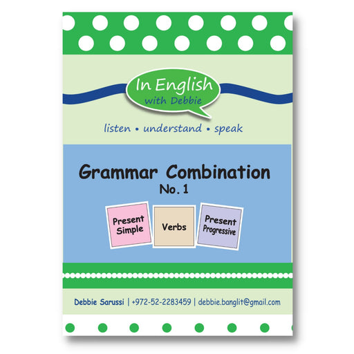 In English with Debbie - Grammar Combo 1 Boxed Game