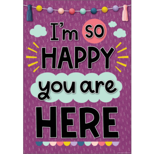 Poster: I'm So Happy You Are Here
