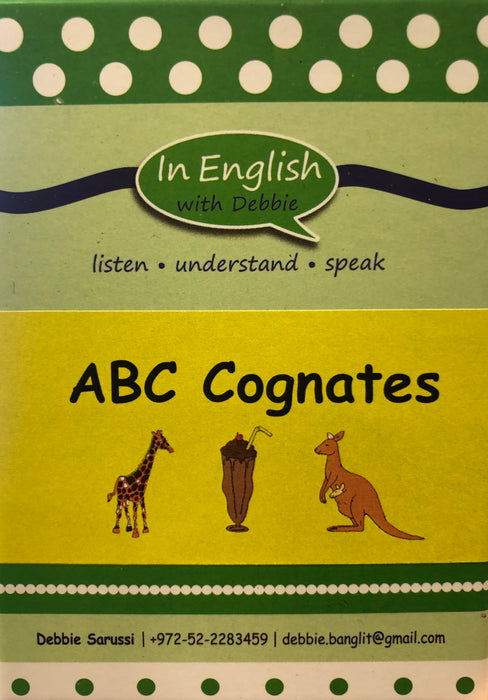 In English With Debbie - ABC Cognates