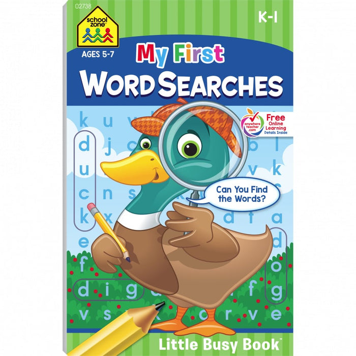 Little Busy Book - My First Word Searches      K-1