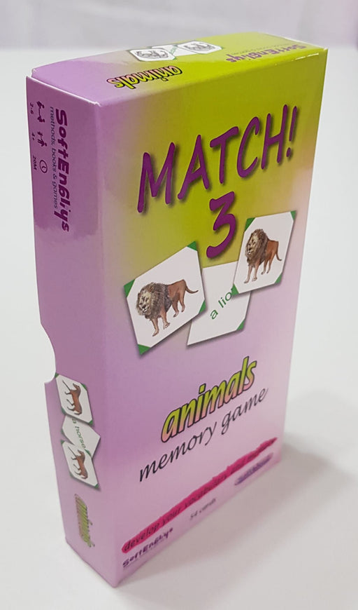 Match! 3- Memory Game - Animals