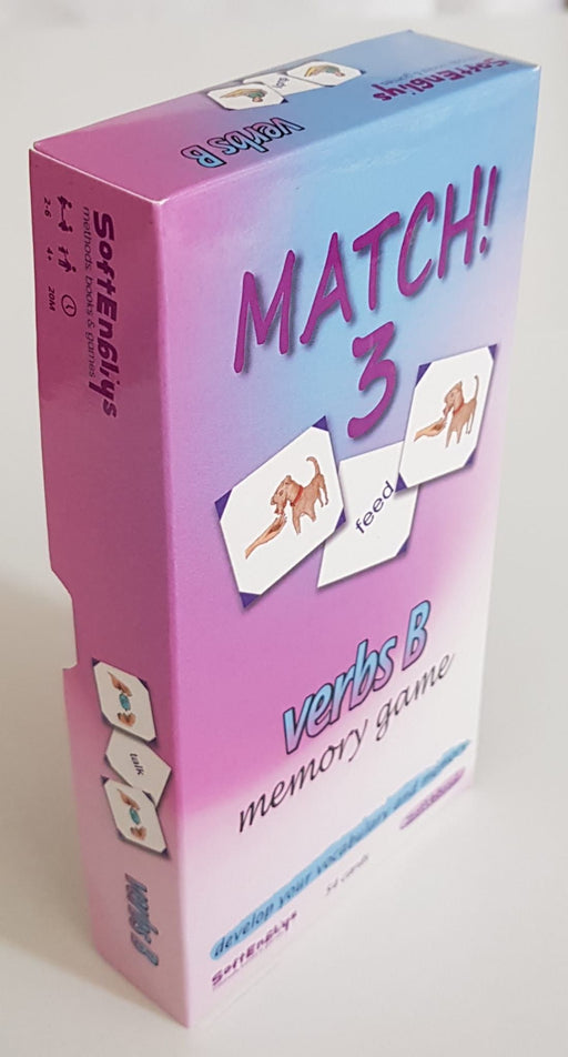 Match! 3- Memory Game - Verbs B