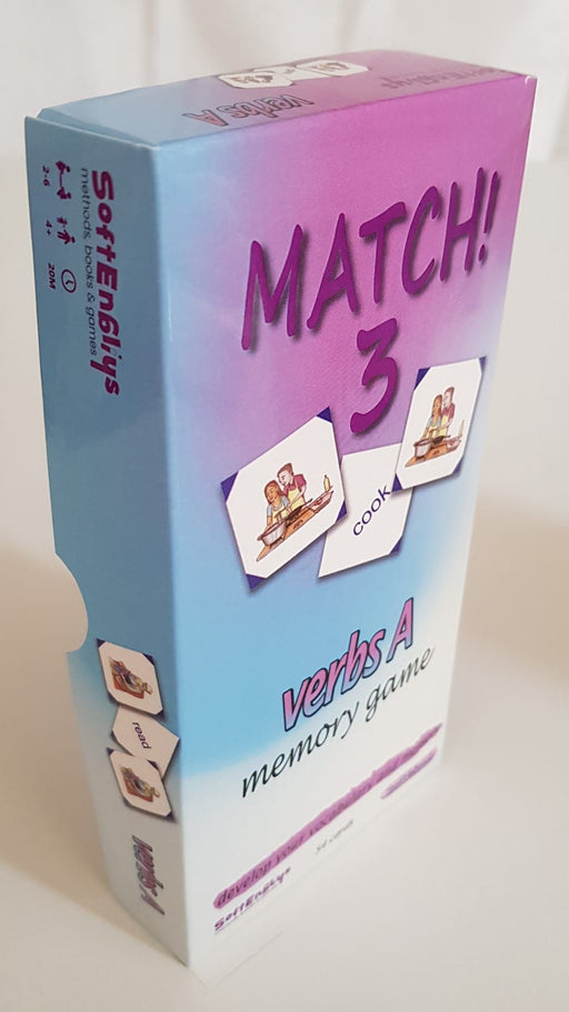 Match! 3- Memory Game - Verbs A