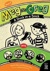 Meg & Greg #01: A Duck in a Sock  (Phonics-Based Chapter Book)
